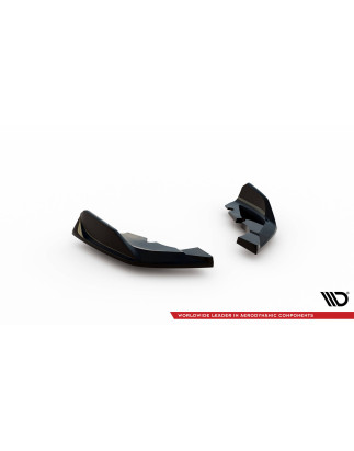 Splitters posteriori laterali V.8 (Sottop. post. v.1) BMW 1 M-Pack /  M135i / 128ti F40 (Cod. M-BM-1