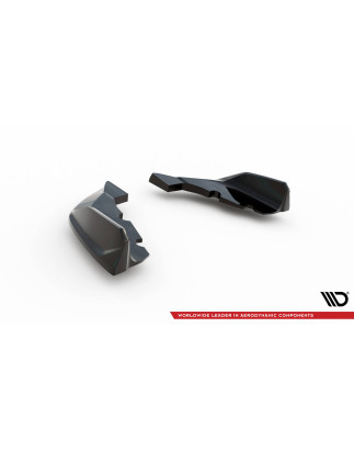 Splitters posteriori laterali V.8 (Sottop. post. v.1) BMW 1 M-Pack /  M135i / 128ti F40 (Cod. M-BM-1