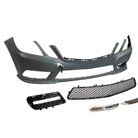 Paraurti Anteriore Mercedes W212 2010-2013 2-4P Look AMG ABS (Cod. E-TCM00501)
