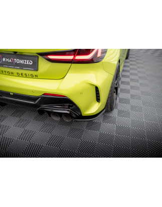 Splitters posteriori laterali V.10 (Sottop. Post. v.2) BMW 1 M-Pack /  M135i / 128ti F40 (Cod. M-BM-