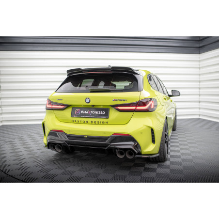 Splitters posteriori laterali V.10 (Sottop. Post. v.2) BMW 1 M-Pack /  M135i / 128ti F40 (Cod. M-BM-