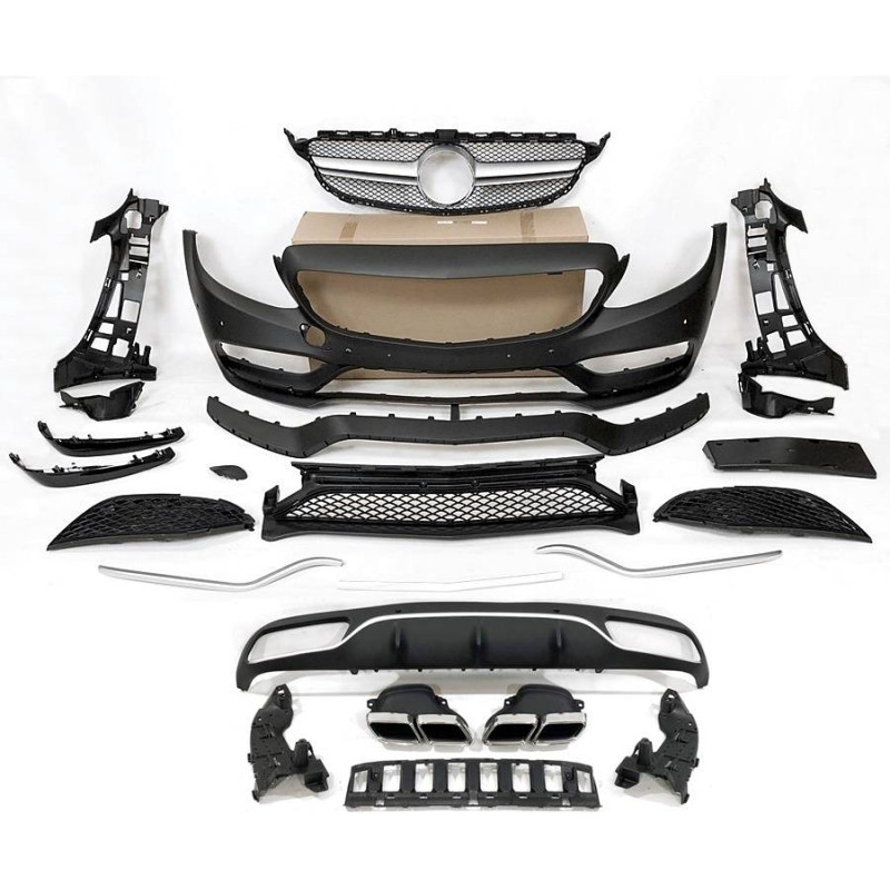 Kit Estetico Mercedes W205 2014-2018 2 Porte Look AMG C63 (Cod. E-TCM0200016101641) Kit Estetico Mercedes W205 2014-2018 2 Porte Look AMG C63 (Cod. E-TCM0200016101641)