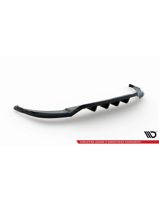 Splitter posteriore (con barre verticali) Audi Q8 S-Line Mk1 (Cod. M-AU-Q8-1-SLINE-RD1G+RD2G)