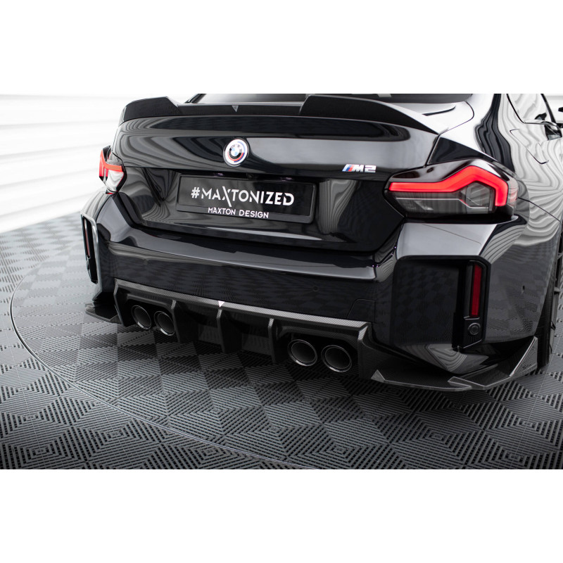  Diffusore posteriore in fibra di carbonio BMW M2 G87 (Cod. M-CF-BM-M2-G87-RS1-245-P)