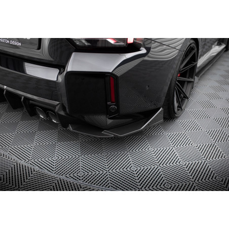  Splitters posteriori laterali in fibra di carbonio BMW M2 G87 (Cod. M-CF-BM-M2-G87-RSD1-245-P)