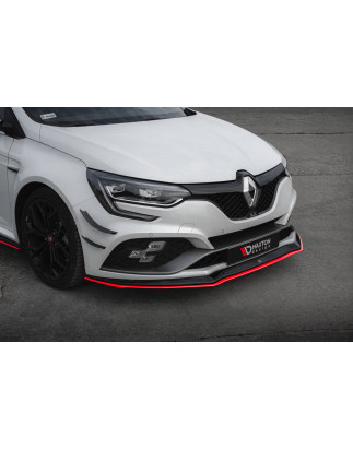 SPLITTER ANTERIORE V.3 Renault Megane RS Mk4 (Cod. M-RE-ME-4-RS-FD2G+FD2RRED)