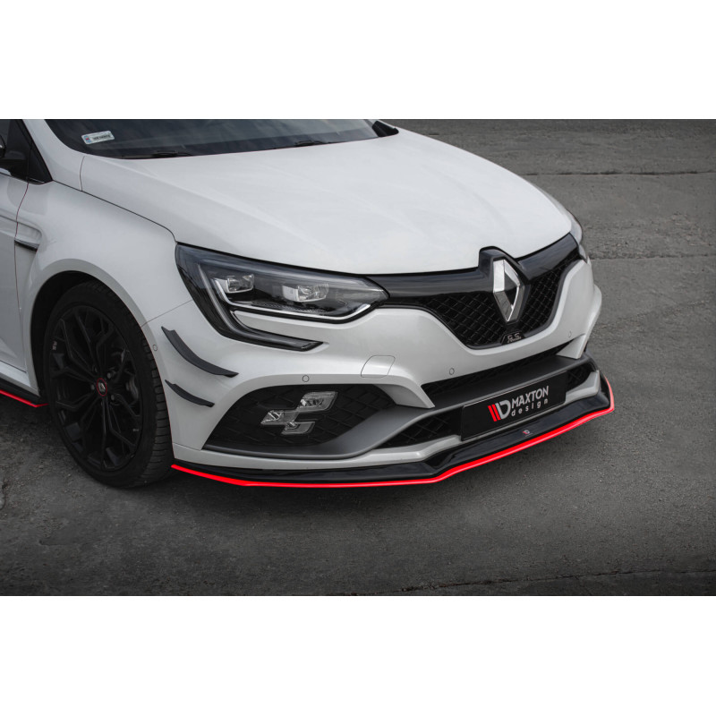 SPLITTER ANTERIORE V.3 Renault Megane RS Mk4 (Cod. M-RE-ME-4-RS-FD2G+FD2RRED)