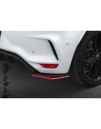 Splitters posteriori laterali V.2 Renault Megane RS Mk4 (Cod. M-RE-ME-4-RS-RSD1G+RSD1RRED)