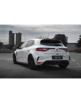 Splitters posteriori laterali V.2 Renault Megane RS Mk4 (Cod. M-RE-ME-4-RS-RSD1G+RSD1RRED)