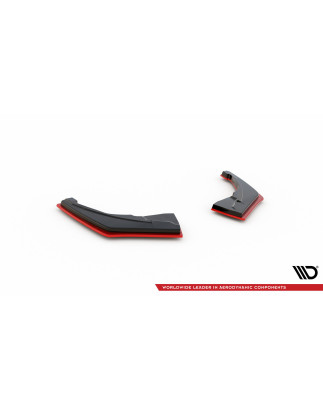 Splitters posteriori laterali V.2 Renault Megane RS Mk4 (Cod. M-RE-ME-4-RS-RSD1G+RSD1RRED)
