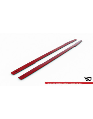 Diffusori minigonne V.2 Renault Megane RS Mk4 (Cod. M-RE-ME-4-RS-SD1RED)