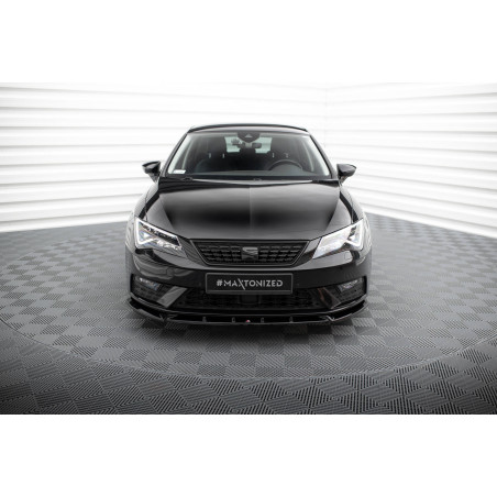 SPLITTER ANTERIORE V.1 Seat Leon Mk3 Facelift (Cod. M-SE-LE-3F-FD1G)