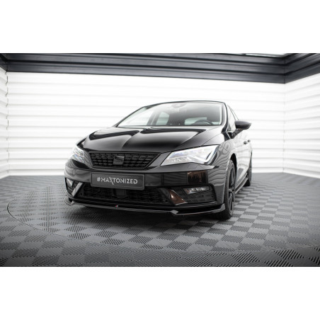 SPLITTER ANTERIORE V.2 Seat Leon Mk3 Facelift (Cod. M-SE-LE-3F-FD2G)