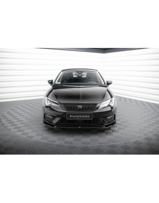 SPLITTER ANTERIORE V.2 Seat Leon Mk3 Facelift (Cod. M-SE-LE-3F-FD2G)