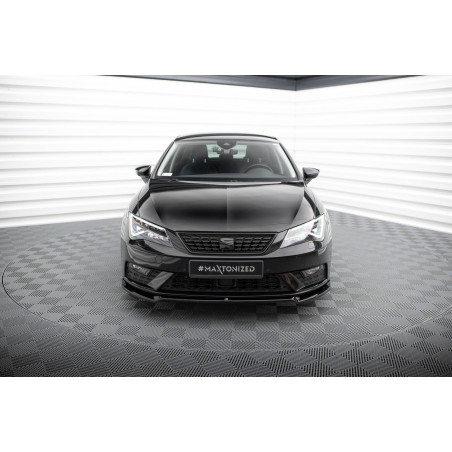 SPLITTER ANTERIORE V.2 Seat Leon Mk3 Facelift (Cod. M-SE-LE-3F-FD2G)