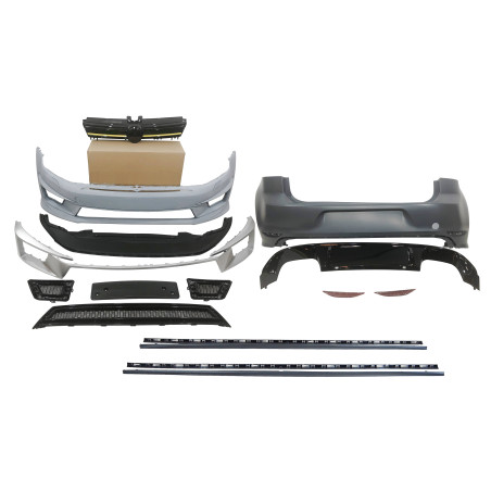 Kit estetico Volkswagen Golf 7 3/5P R400 II ABS (Cod. E-TCW520551087053)