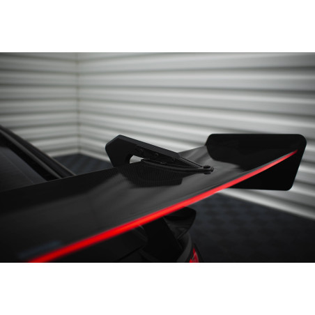 Carbon Spoiler + LED Audi R8 Mk2  (Cod. M-CF-AU-R8-2F-WING4-245-P+LED)