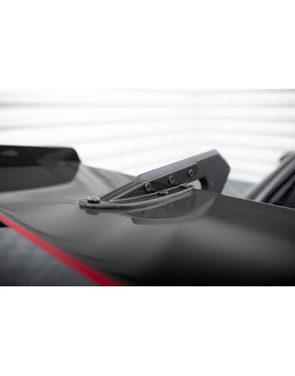 Carbon Spoiler + LED Audi R8 Mk2  (Cod. M-CF-AU-R8-2F-WING4-245-P+LED)