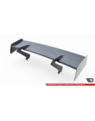 Carbon Spoiler + LED Audi R8 Mk2  (Cod. M-CF-AU-R8-2F-WING4-245-P+LED)