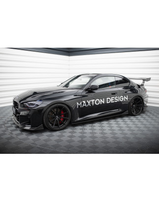Splitters set in carbonio BMW M2 G87 (Cod. M-CF-BM-M2-G87-SET)