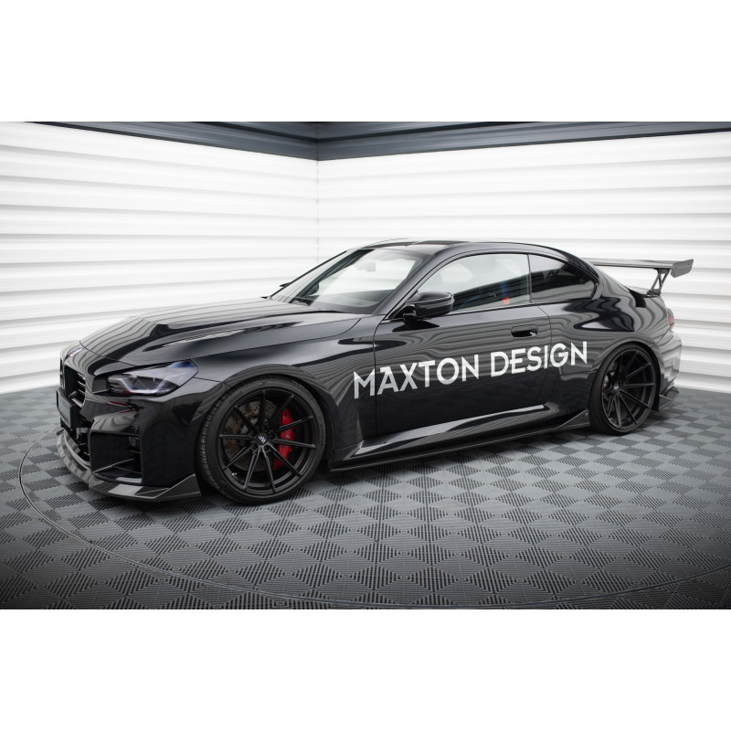 Splitters set in carbonio BMW M2 G87 (Cod. M-CF-BM-M2-G87-SET)