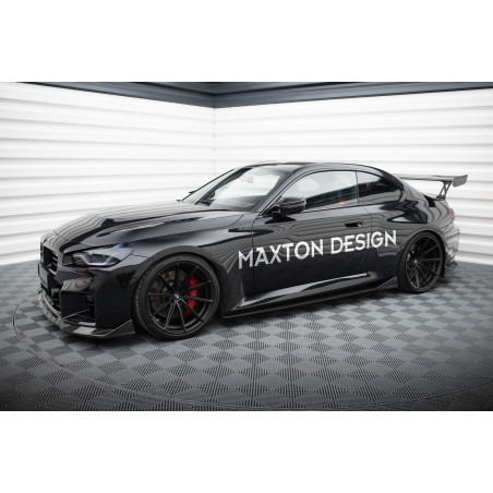 Splitters set in carbonio BMW M2 G87 (Cod. M-CF-BM-M2-G87-SET)