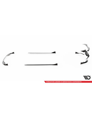 Splitters set in carbonio BMW M2 G87 (Cod. M-CF-BM-M2-G87-SET)