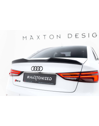 Spoiler Cap 3D Audi A3 / A3 S-Line / S3 berlina 8V (Cod. M-AU-A3-8V-CAP3D1G)