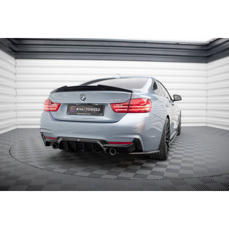 Sottoparaurti posteriore BMW 4 M-Pack F32 / F36 / F33 (Version 2x1 scarico) (Cod. M-BM-4-F32-MPACK-R