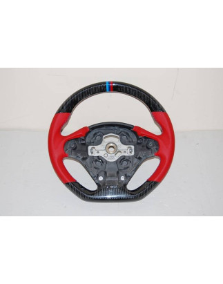 Volante carbonio BMW F30 / F31 / F32 / F33 / F36 Red (Cod. E-VOL0001)