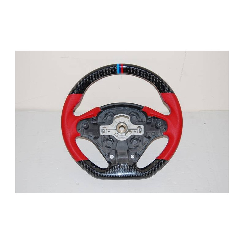 Volante carbonio BMW F30 / F31 / F32 / F33 / F36 Red (Cod. E-VOL0001)