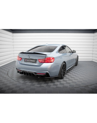 Splitters posteriori laterali V.4 BMW 4 Coupe M-Pack F32  (Cod. M-BM-4-F32-MPACK-RSD4G)