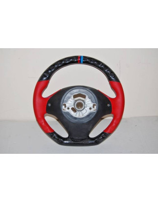 Volante carbonio BMW F30 / F31 / F32 / F33 / F36 Red (Cod. E-VOL0001)