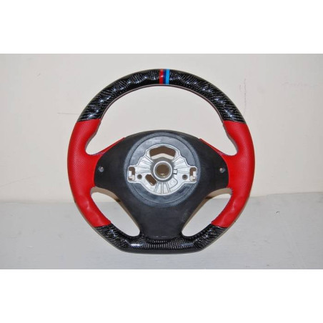 Volante carbonio BMW F30 / F31 / F32 / F33 / F36 Red (Cod. E-VOL0001)