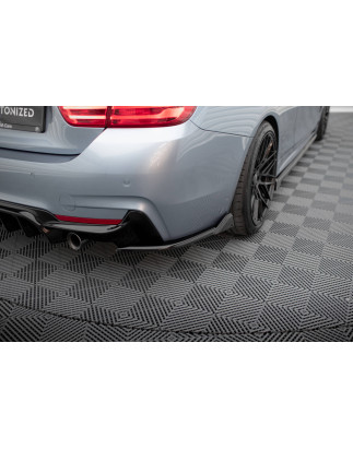 Splitters posteriori laterali V.5 BMW 4 Coupe M-Pack F32  (Cod. M-BM-4-F32-MPACK-RSD5G)