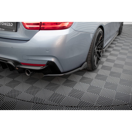 Splitters posteriori laterali V.5 BMW 4 Coupe M-Pack F32  (Cod. M-BM-4-F32-MPACK-RSD5G)