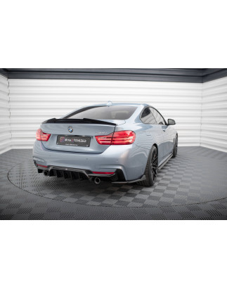 Splitters posteriori laterali V.5 BMW 4 Coupe M-Pack F32  (Cod. M-BM-4-F32-MPACK-RSD5G)