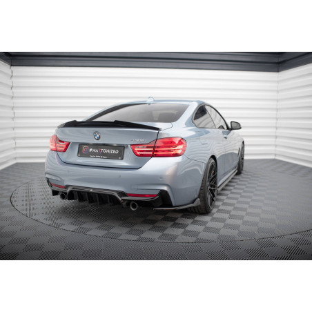 Splitters posteriori laterali V.5 BMW 4 Coupe M-Pack F32  (Cod. M-BM-4-F32-MPACK-RSD5G)