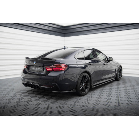 Splitters posteriori laterali V.1 BMW 4 Gran Coupe M-Pack F36 (Cod. M-BM-4-F36-GC-MPACK-RSD1G)