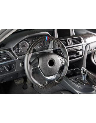 Volante carbonio BMW F30 / F31 / F32 / F33 / F36 Red (Cod. E-VOL0001)