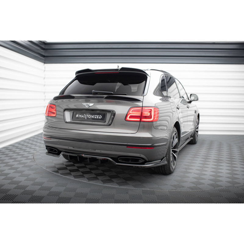 Splitter posteriore (con barre verticali) Bentley Bentayga Mk1 (Cod. M-BE-BE-1-RD1G+RD2G)