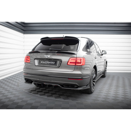 Splitter posteriore (con barre verticali) Bentley Bentayga Mk1 (Cod. M-BE-BE-1-RD1G+RD2G)
