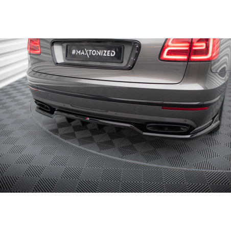 Splitter posteriore (con barre verticali) Bentley Bentayga Mk1 (Cod. M-BE-BE-1-RD1G+RD2G)