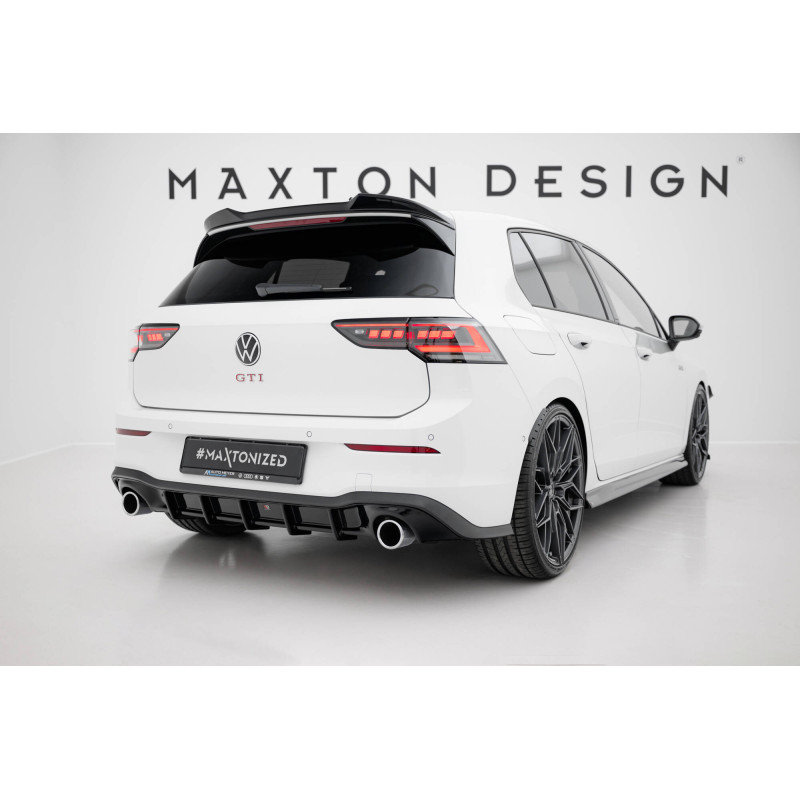 Sottoparaurti posteriore V.3 Volkswagen Golf GTI Mk8 (Cod. M-VW-GO-8-GTI-RS3G)