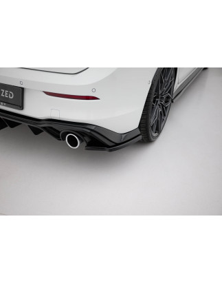 Splitters posteriori laterali V.3 Volkswagen Golf GTI Mk8 (Cod. M-VW-GO-8-GTI-RSD3G)
