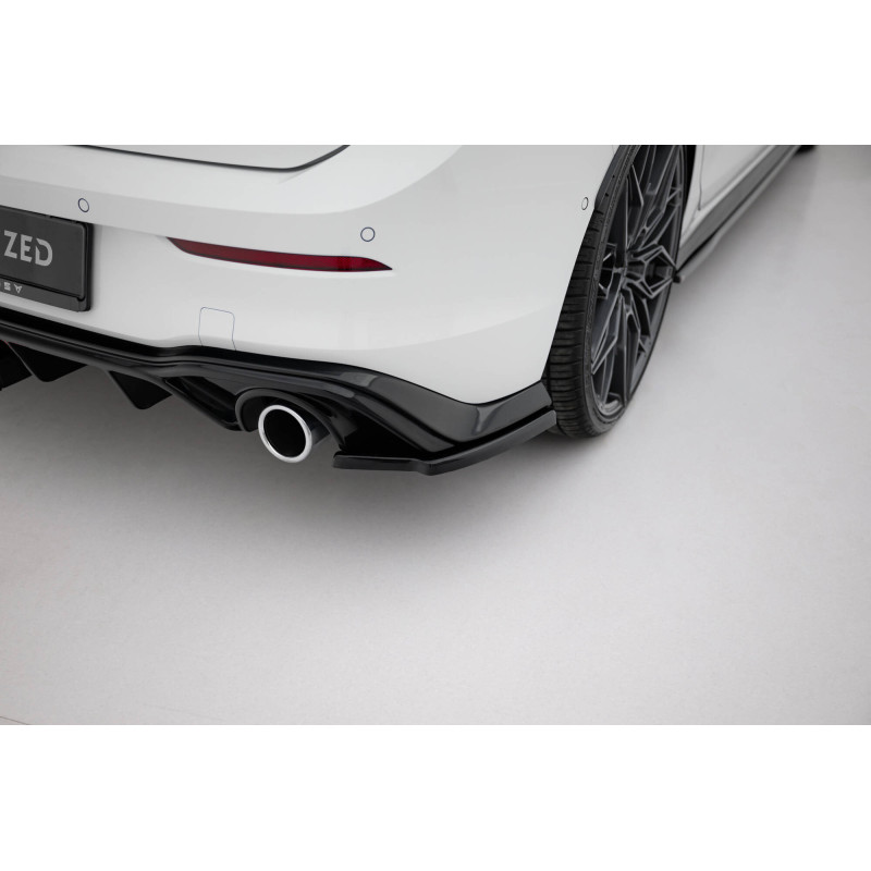 Splitters posteriori laterali V.3 Volkswagen Golf GTI Mk8 (Cod. M-VW-GO-8-GTI-RSD3G)