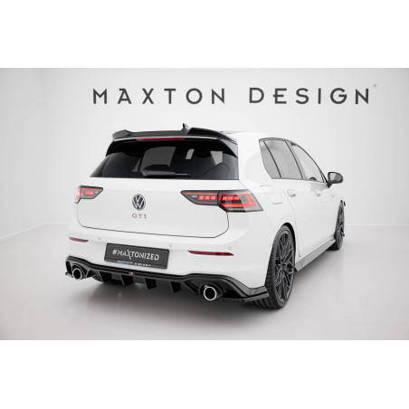 Splitters posteriori laterali V.3 Volkswagen Golf GTI Mk8 (Cod. M-VW-GO-8-GTI-RSD3G)