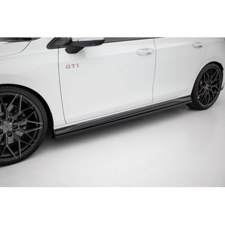 Diffusori minigonne V.4 Volkswagen Golf GTI / GTE / GTI Clubsport / GTD / R-Line Mk8 (Cod. M-VW-GO-8