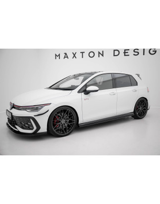 Diffusori minigonne V.4 Volkswagen Golf GTI / GTE / GTI Clubsport / GTD / R-Line Mk8 (Cod. M-VW-GO-8