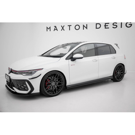 Diffusori minigonne V.4 Volkswagen Golf GTI / GTE / GTI Clubsport / GTD / R-Line Mk8 (Cod. M-VW-GO-8